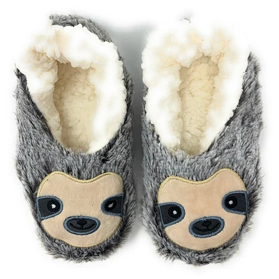 Womens Indoor Slipper | Sloth Grey