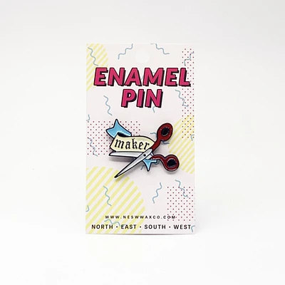 Maker Enamel Pin