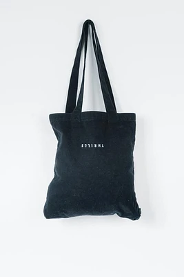 Minimal Thrills Oversized Tote | Black