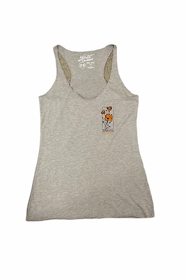 Stay Golden (CA Poppy) Tank | Grey