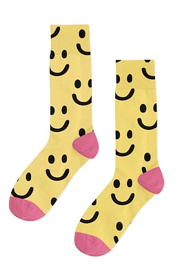 Smiley Sock | Yellow