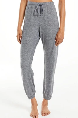 Dorm Room Silky Jogger | Heather Black