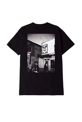 Obey Hong Kong Photo Tee | Black