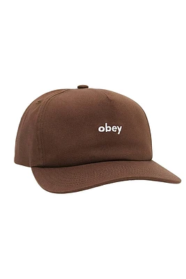 Obey Lowercase 5 Panel Snap