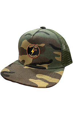 Kids Bolt Trucker Hat | Camo