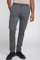 Brooklyn Glen Plaid Pants | Charcoal Gray