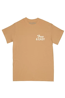 Free & Easy Classic Tee | Vintage Gold