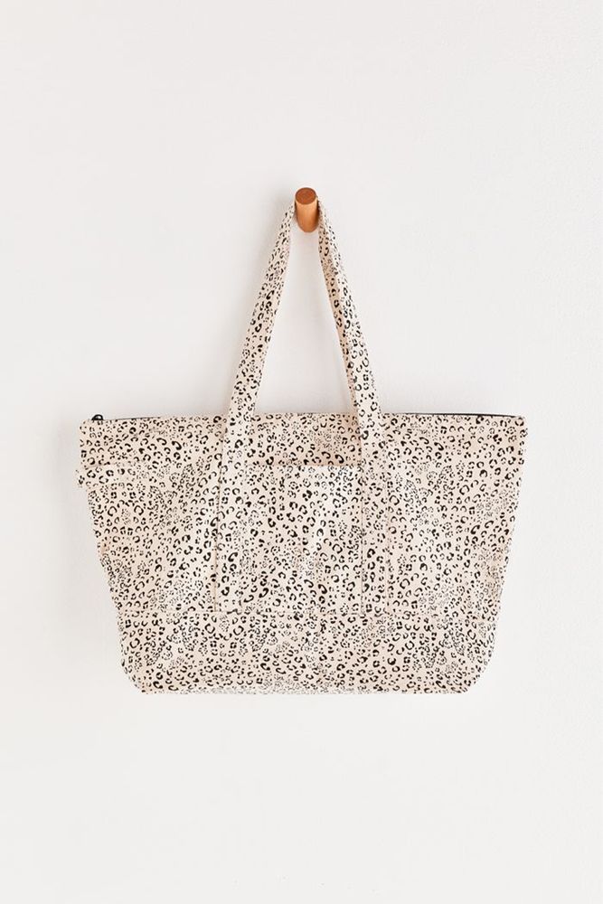On The Go Leo Tote | Natural