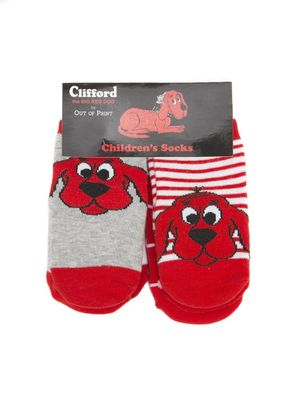 Clifford Socks 4 Pack | Red