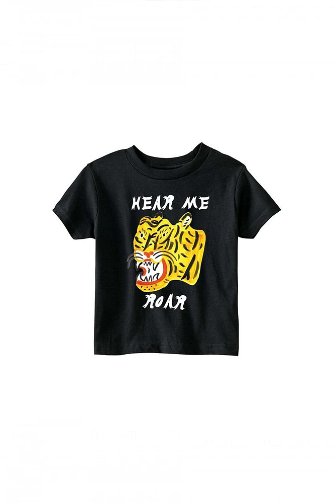 Hear Me Roar Tee | Black