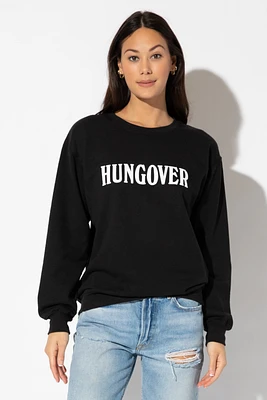 Hungover Willow Sweatshirt | Black