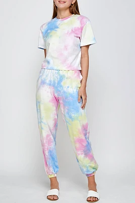 Tie Dye Jogger | Multi