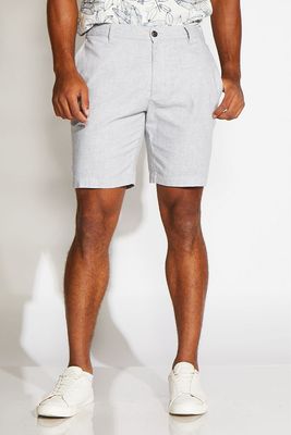 Casablanca Linen Shorts | Gray