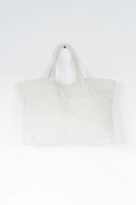 Minimal Thrills Oversized Tote | Unbleached