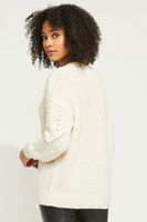 Sandra V Neck Sweater | Cream