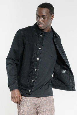 Ryder Oversized Denim Jacket | Black