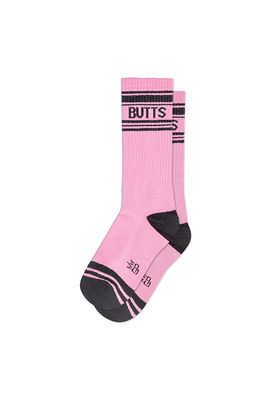 Butts Ribbed Gym Sock