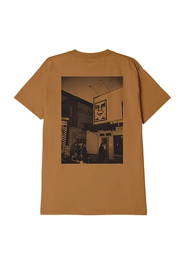 Obey Hong Kong Photo Tee | Brown Sugar