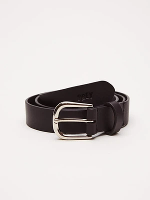 Vandal Jumble Leather Belt | Black