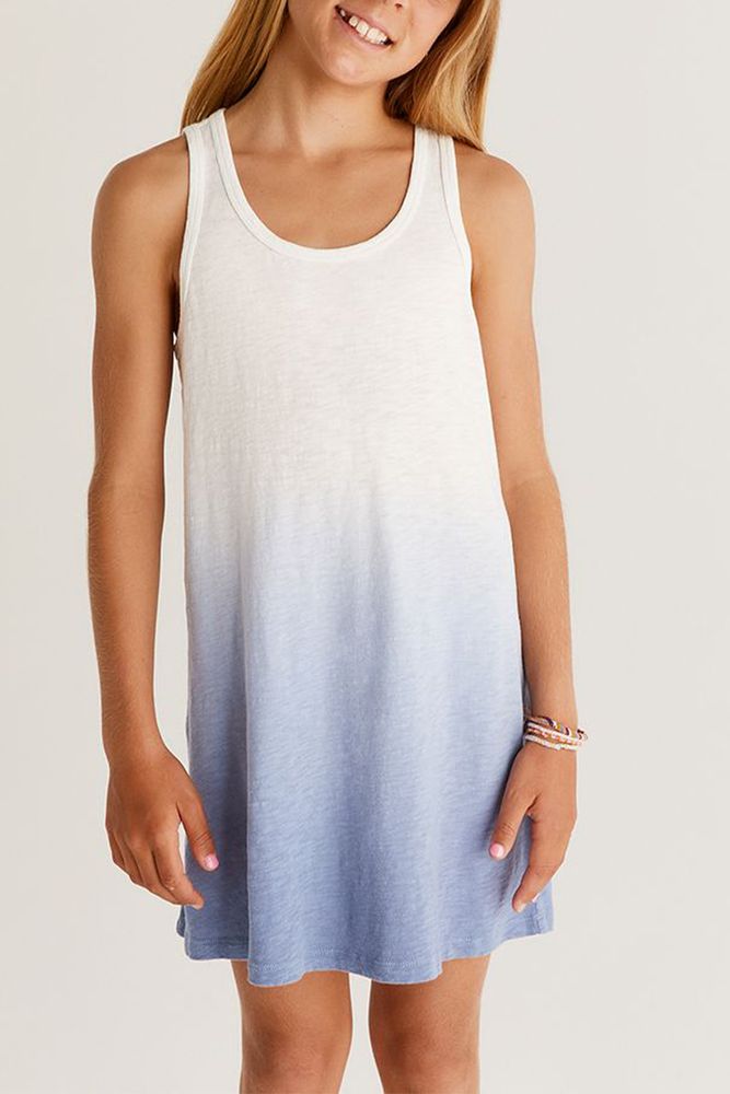 Girls Amalfi Dip Dress | Ocean