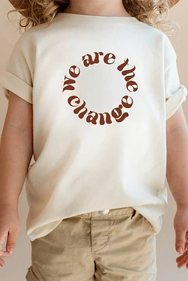 We Are The Change Kids Tee | Cream