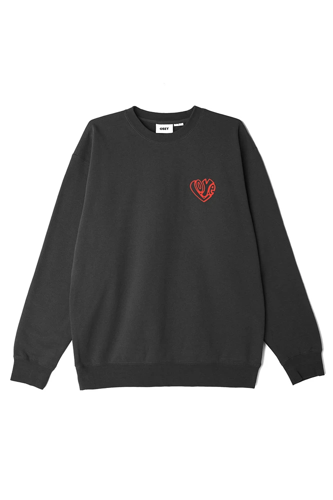 Free Your Feelings Crewneck | Black