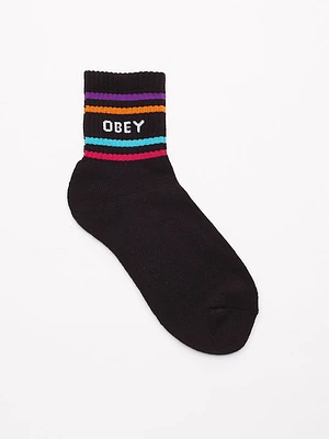 Coop Sock | Black/Black Multi