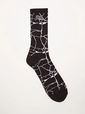 Concrete Socks Black Multi