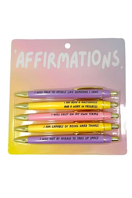 Affirmations Pen Set