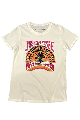 Joshua Tree Cactus Tee | Ivory