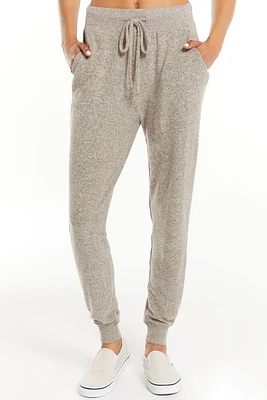 Jill Marled Jogger | Oatmeal