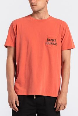 Shores SMU Tee | Washed Red