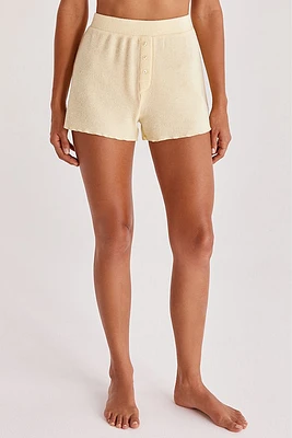 Ivy Rib Short | Sunflower