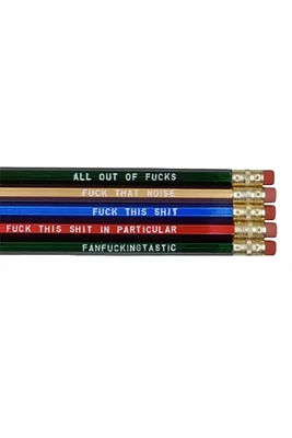 All The Fucks Pencils