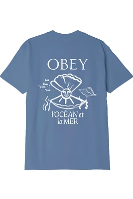 Obey La Mer Tee | Pigment Coronet Blue