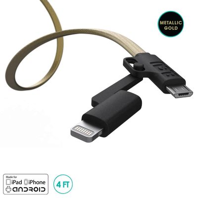Cordz Duo Cable | Gold
