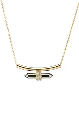 Montreal Bullet Necklace | Pyrite