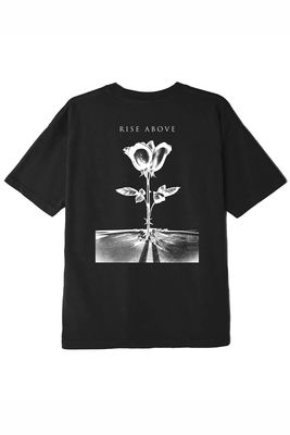 Obey Rise Above Rose Tee | Black