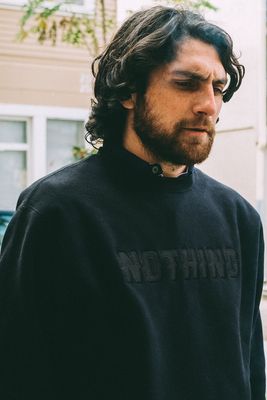Nothing Crewneck Sweatshirt | Black/Black