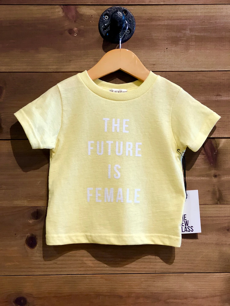 Future Is Female Tee | Yellow