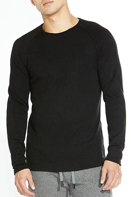 Burke Long Sleeve Tee | Black