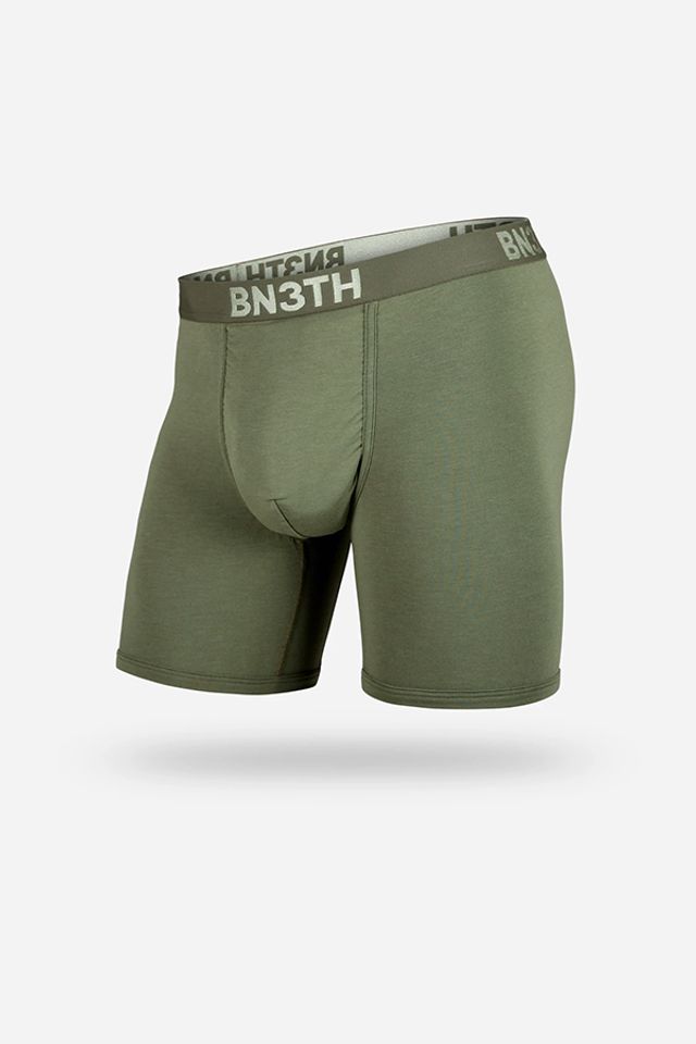 BN3TH - CLASSIC BOXER BRIEF SOLID IN CHARCOAL HEATHER - the Urban