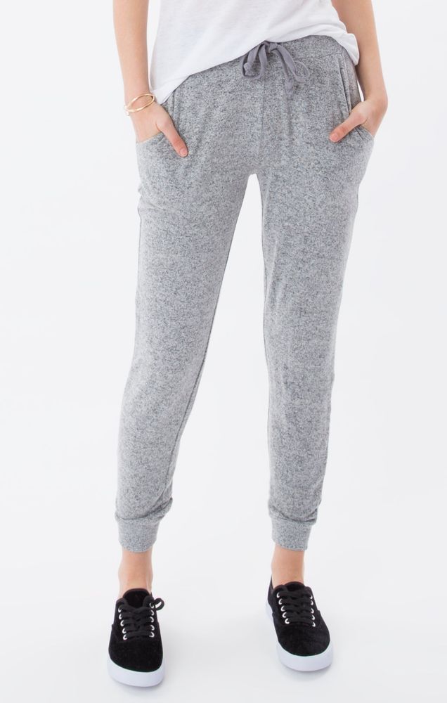 Pacific Relaxed Fit Joggers in Heather Grey