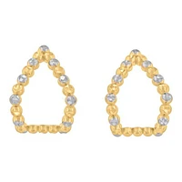 Boucles D’oreilles 10 Kt Roger Roy E213715-YW-DC