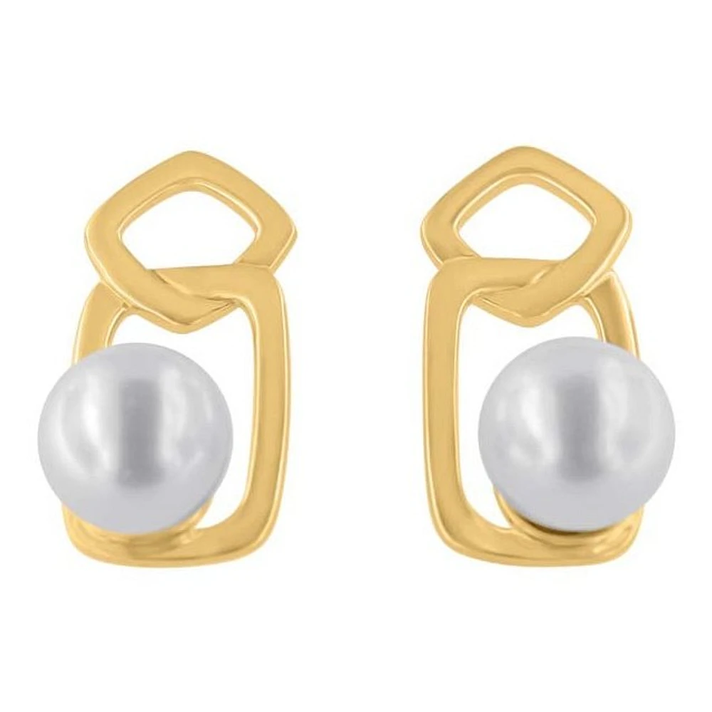 Boucles D’oreilles 10 Kt Roger Roy E0410-Y