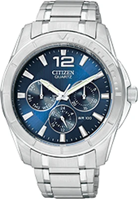STAINLESS STEEL WATCH AG8300-52L