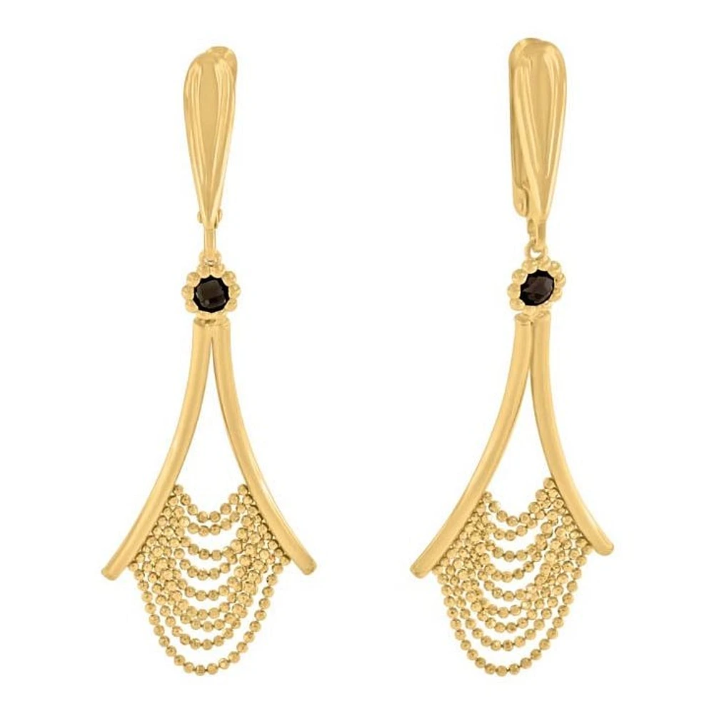 Boucles D’oreilles 10 Kt Roger Roy E-103T