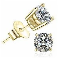 Earrings 10 Kt Roger Roy CZE11150Y