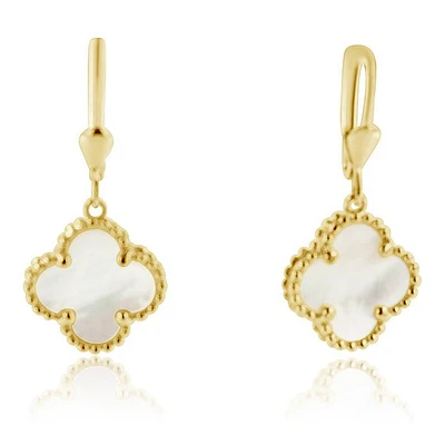 Boucles D’oreilles 18 Kt Van&Co ESMS-02-N-Y