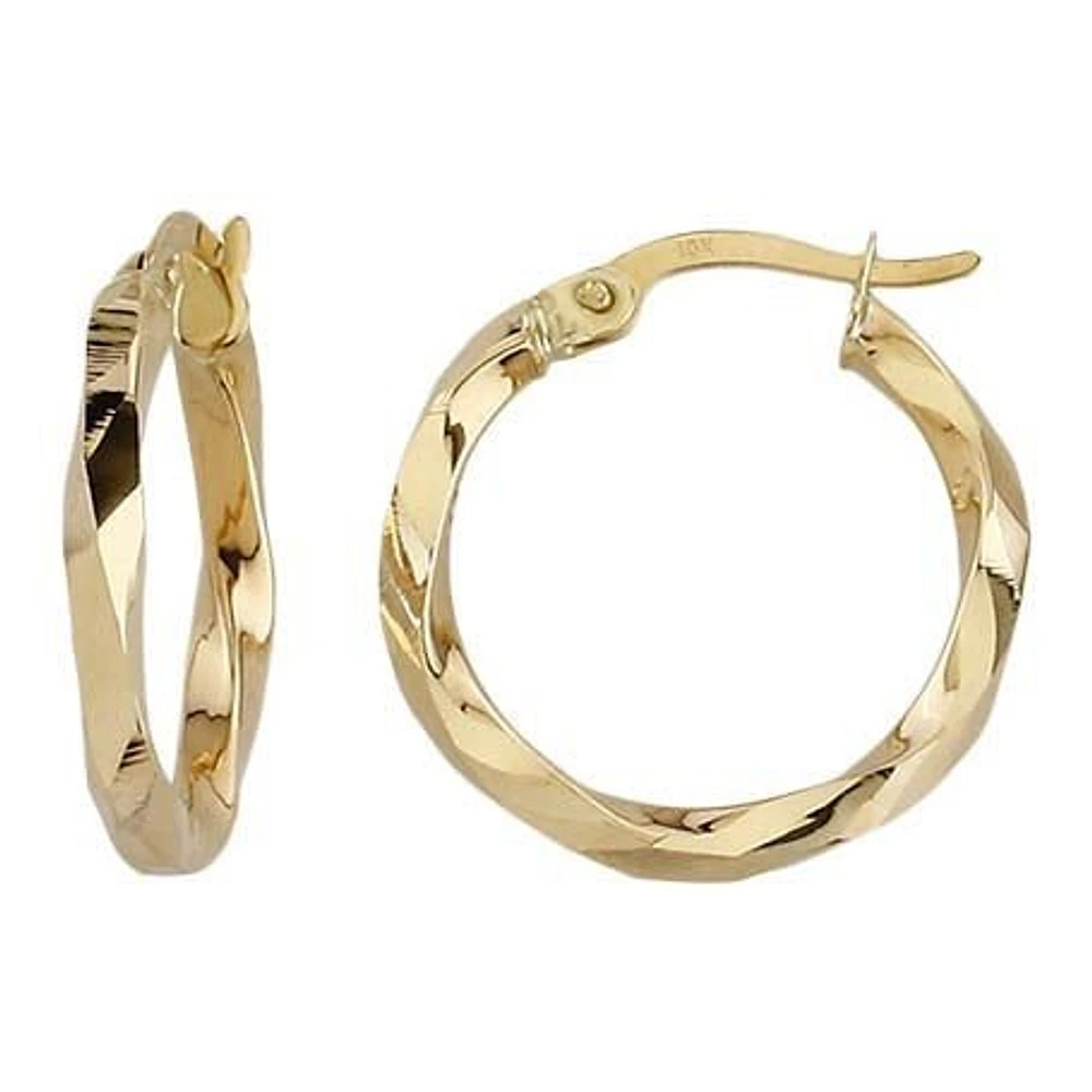 10 Kt Roger Roy E10-Y Earrings
